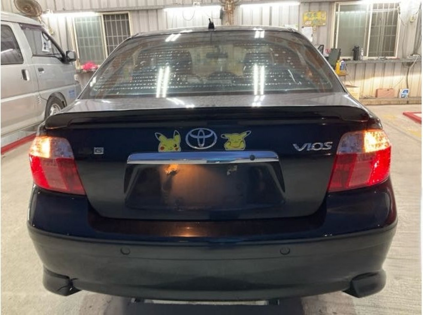 Toyota 豐田 ／ Vios ／ 2005年 ／ 2005年 Toyota vios  黑色 豐田中古車 ／ 九肇匯元汽車 (台南)