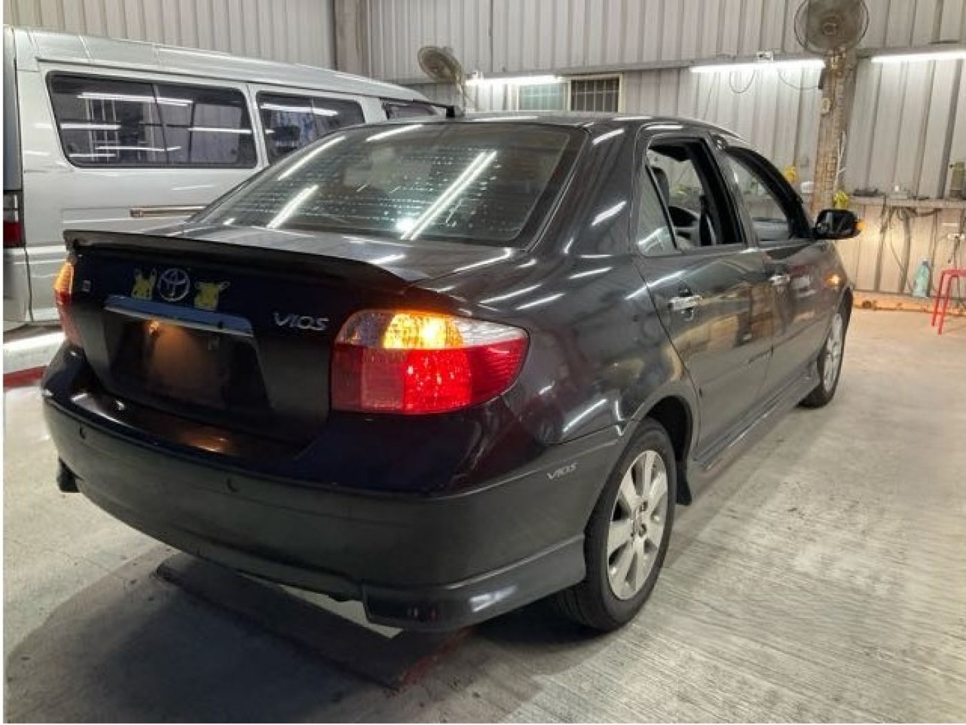 Toyota 豐田 ／ Vios ／ 2005年 ／ 2005年 Toyota vios  黑色 豐田中古車 ／ 九肇匯元汽車 (台南)