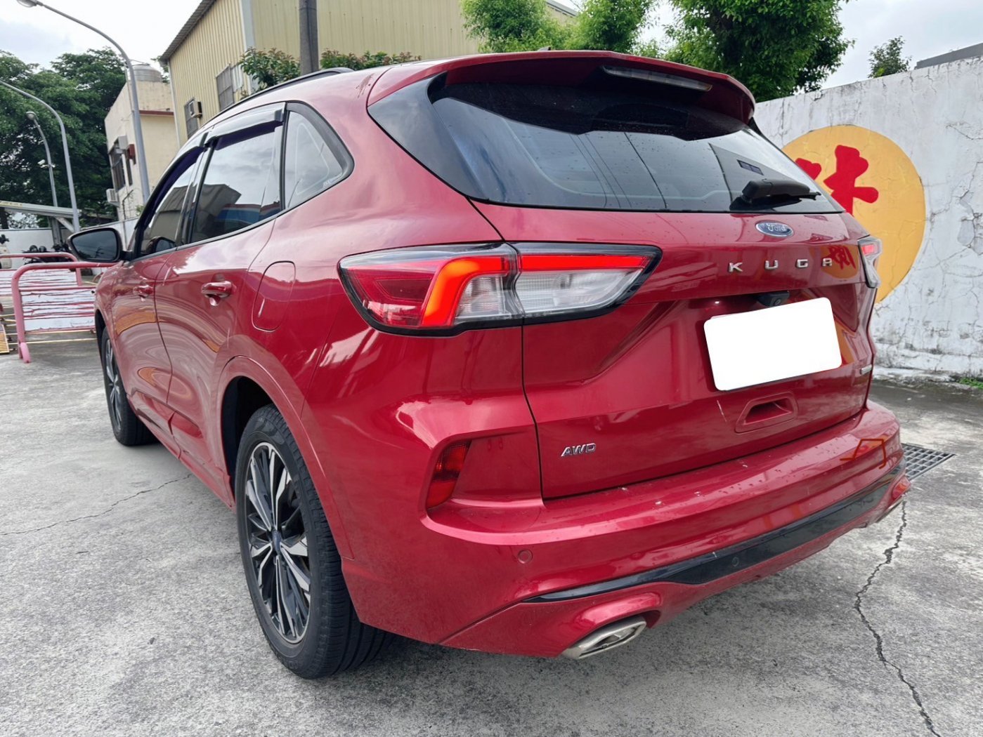 Ford 福特 ／ Kuga ／ 2021年 ／ 2021年 Ford Kuga 紅色 福特中古車 ／ 九肇匯元汽車 (台南)