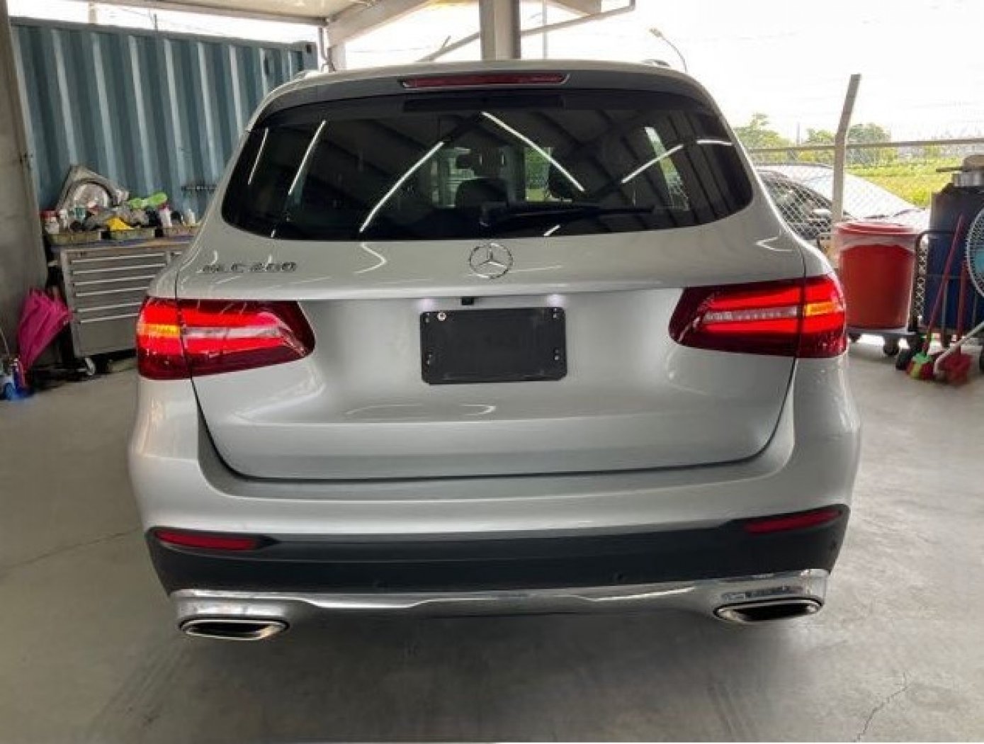 Benz 賓士 ／ GLC-Class ／ 2018年 ／ 2018年 Benz  GLC-200 銀色 賓士休旅車 ／ MG車庫(台南)